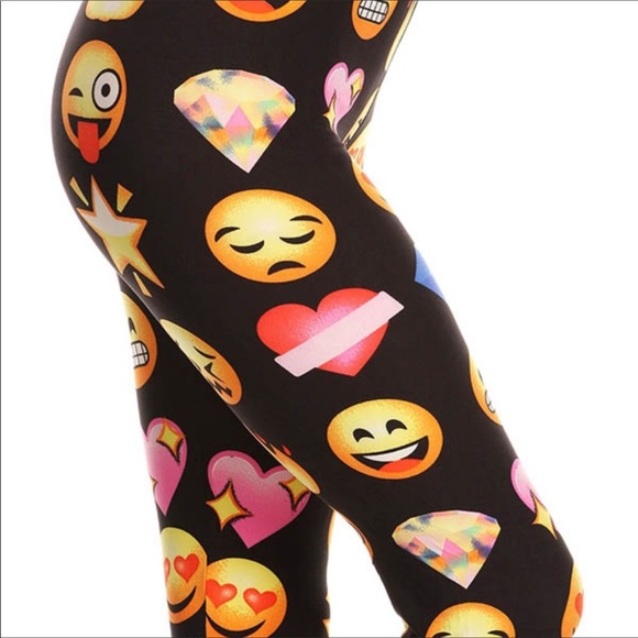 🆕New Emoji Legging - Picture 2 of 8
